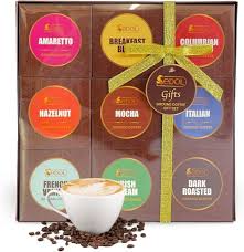 Kaffepresentset – 9 Smaksatta Gourmetkaffen