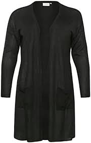 Kaffe Curve KCsandy Cardigan - Svart Djup