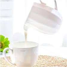 ZzzaNa Vit Keramisk Mjölkskummare för Kaffe