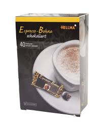 HELLMA Chokladöverdragna Espressobönor - 40 Stycken