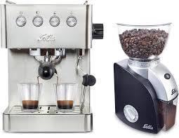 Solis Barista Gran Gusto 1014: Espressomaskin och Kaffekvarn