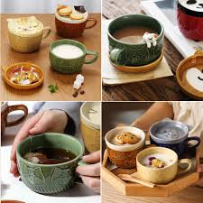 Söta Shiba Inu Panda Kaffe Kopp