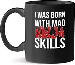 Ninja Skills Kaffe Mugg