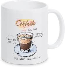 Kaffe Kopp Cortado av Arman Akopyan