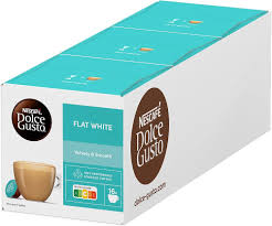 NESCAFÉ Dolce Gusto Flat White - 48 Kapslar av Arabica & Robusta