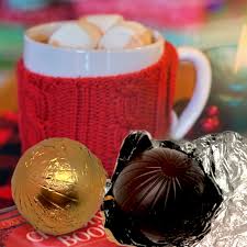 Chokladkula med Minimallow för Varm Choklad