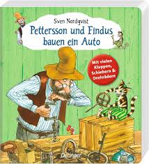 Pettersson och Findus bygger bil