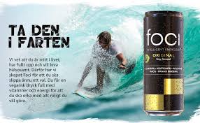 Foci Energidryck - Naturligt Sockerfri och Kalorifri