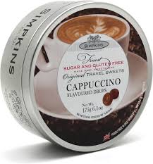 Simpkins Glutenfria Cappuccino Droppar 175 g