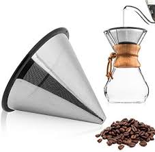 Återanvändbart Rostfritt Kaffefilter