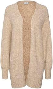 Kaffe Långärmad Stickad Cardigan