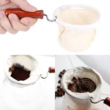 Återanvändbart Kaffefilter i Flanell