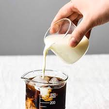 Sizikato 2 st Genomskinlig Glaskräm för Kaffe